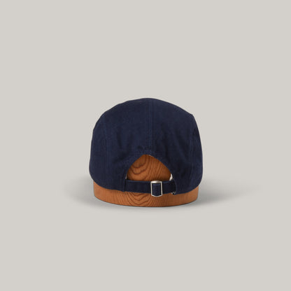 NIGEL CABOURN AC05 5 PANEL CAP HEAVY COTTON - DARK NAVY