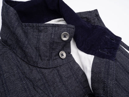 1ST PAT-RN OUTLANDER VEST - BLUE MODERN HICKORY