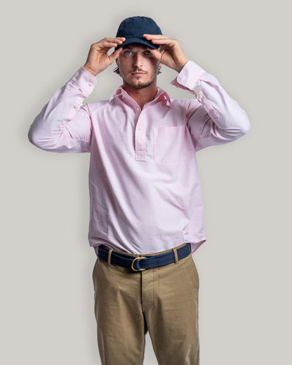 HEIMAT ARTIST POPOVER - PINK OXFORD
