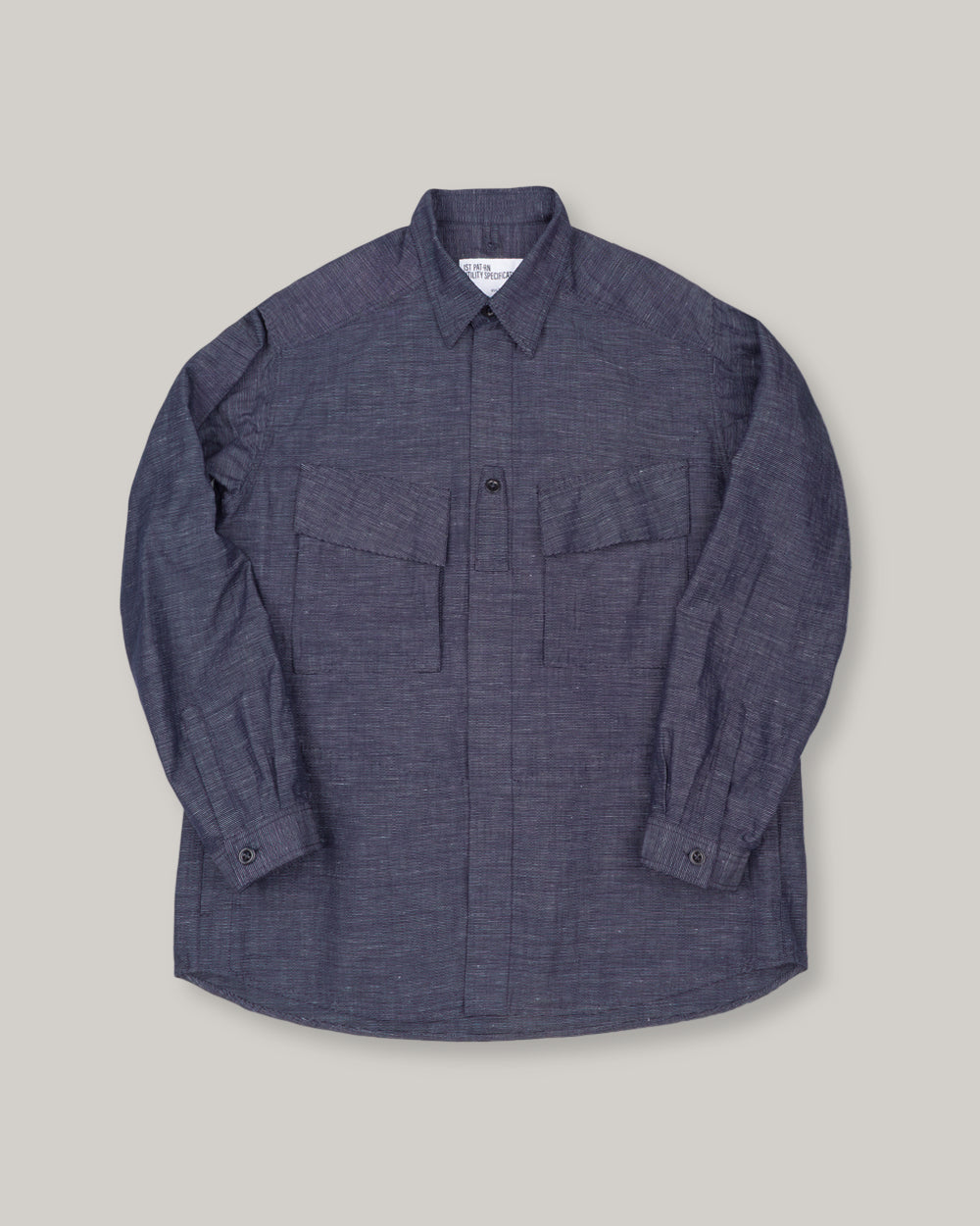 1ST PAT-RN SUMATRA OVERSHIRT - BLUE