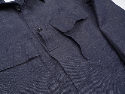 1ST PAT-RN SUMATRA OVERSHIRT - BLUE