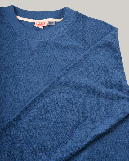 ARMOR LUX HERITAGE RAGLAN SWEAT - DARK BLUE