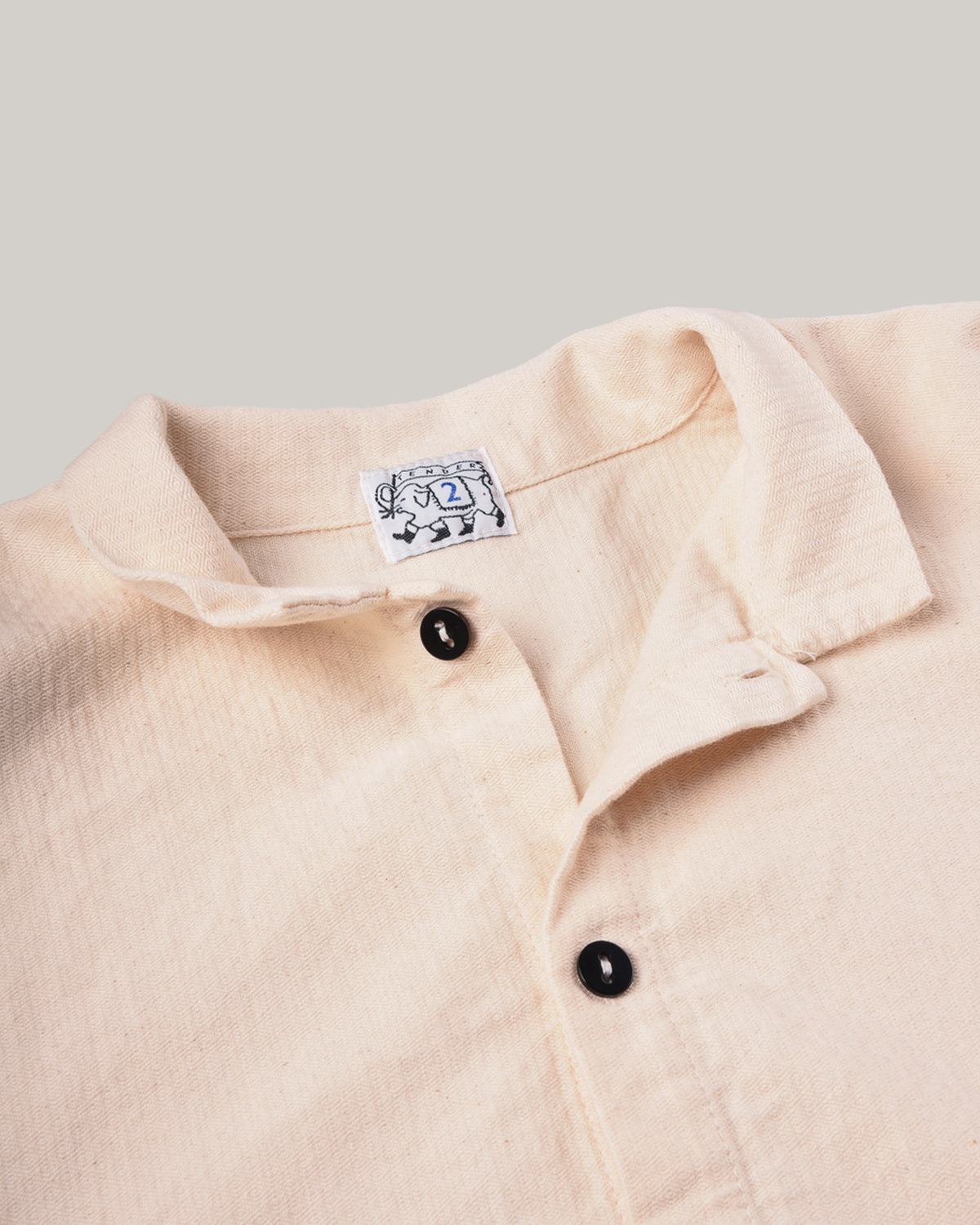 TENDER ISOSCELES SHIRT - COTTON DIAMONDBONE - RINSED
