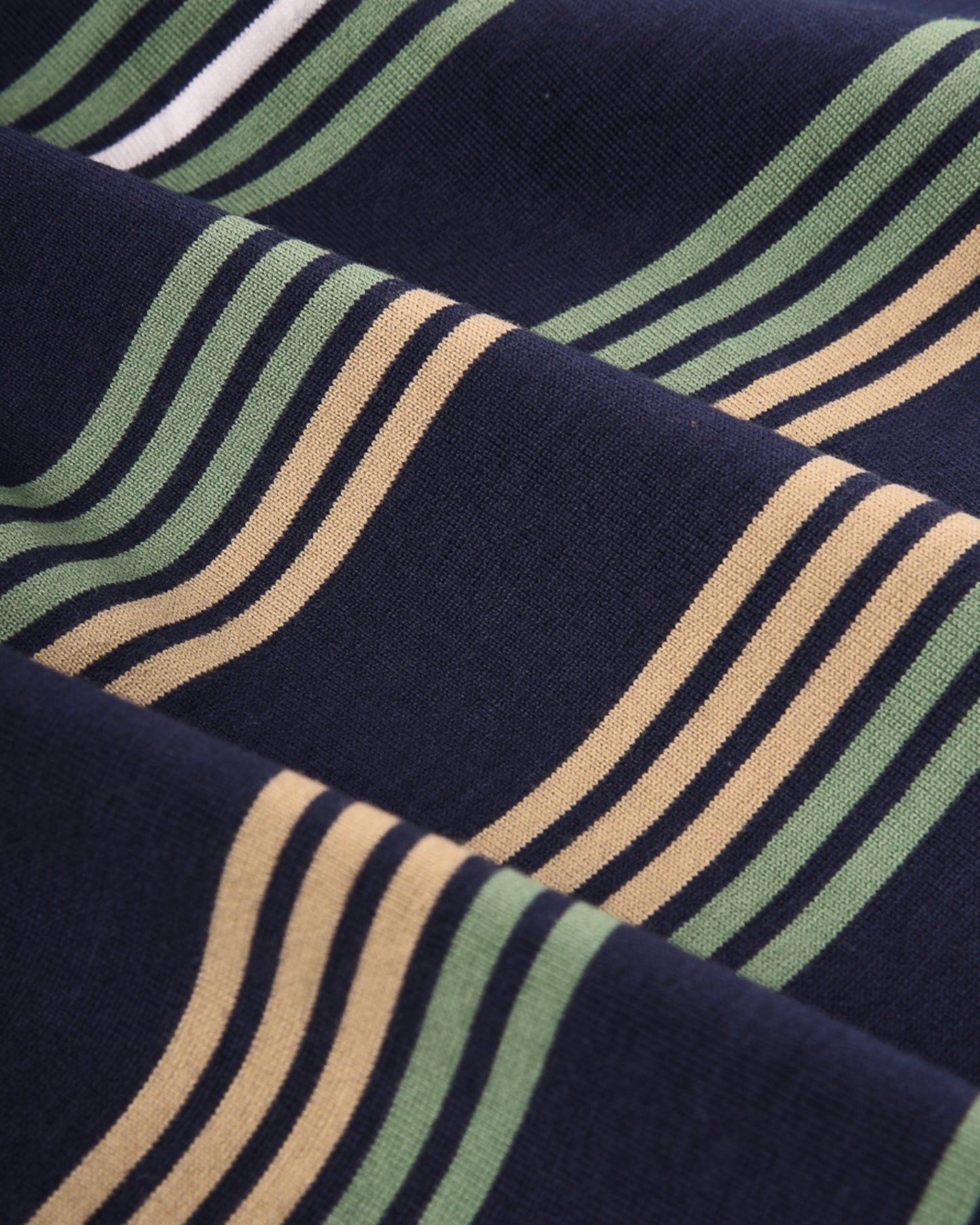 ARMOR LUX HERITAGE STRIPED T-SHIRT - MARINE DEEP/ IVY/ TREEHOUSE