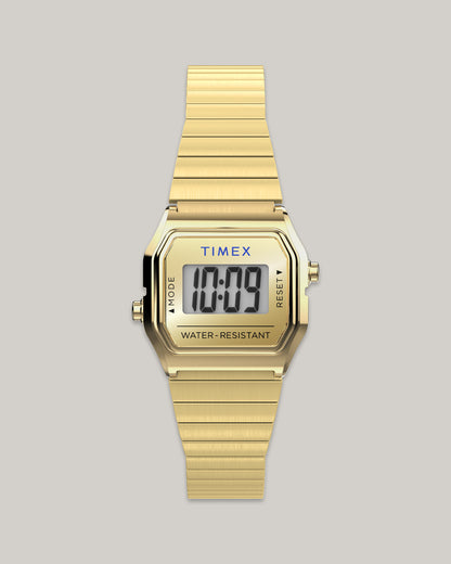 TIMEX TEENY TINY STAINLESS STEEL BRACELET WATCH 20MM - GOLD