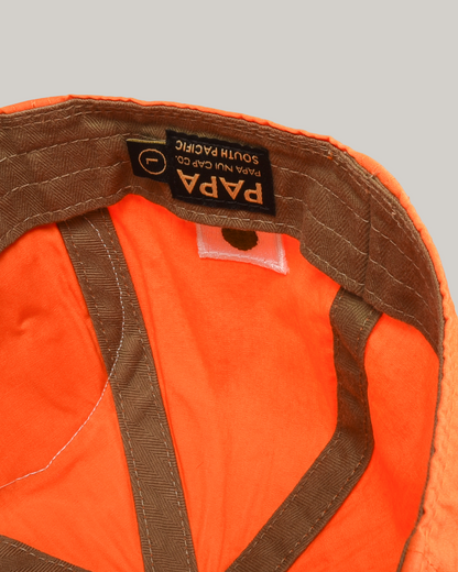 PAPA NUI X-1 CAP -  SUPERSONIC ORANGE