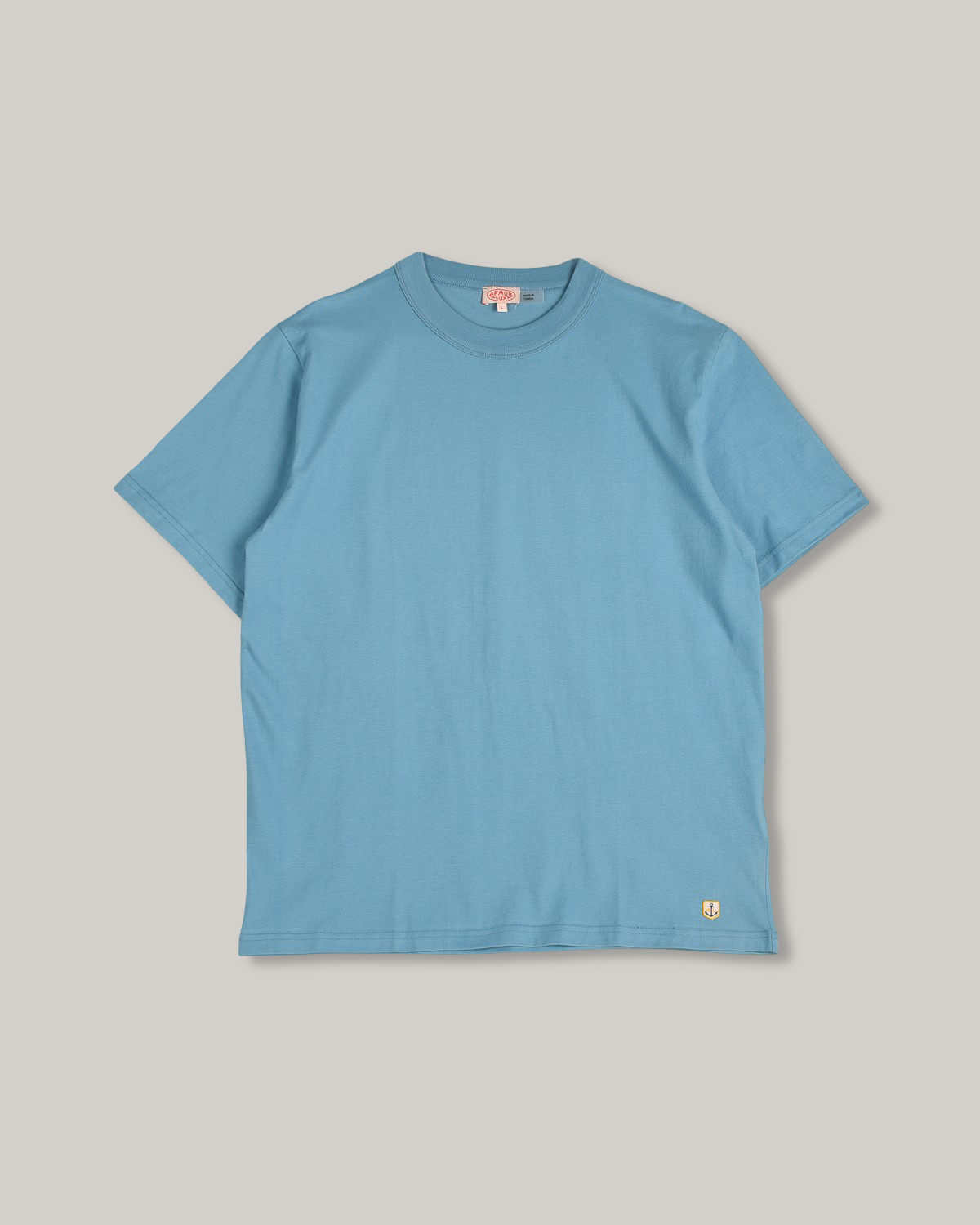 ARMOR LUX HERITAGE T-SHIRT - WATERFALL MID BLUE