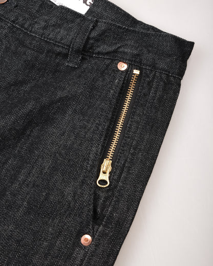 WORKING SLACK JEAN -  BLACK RINSED