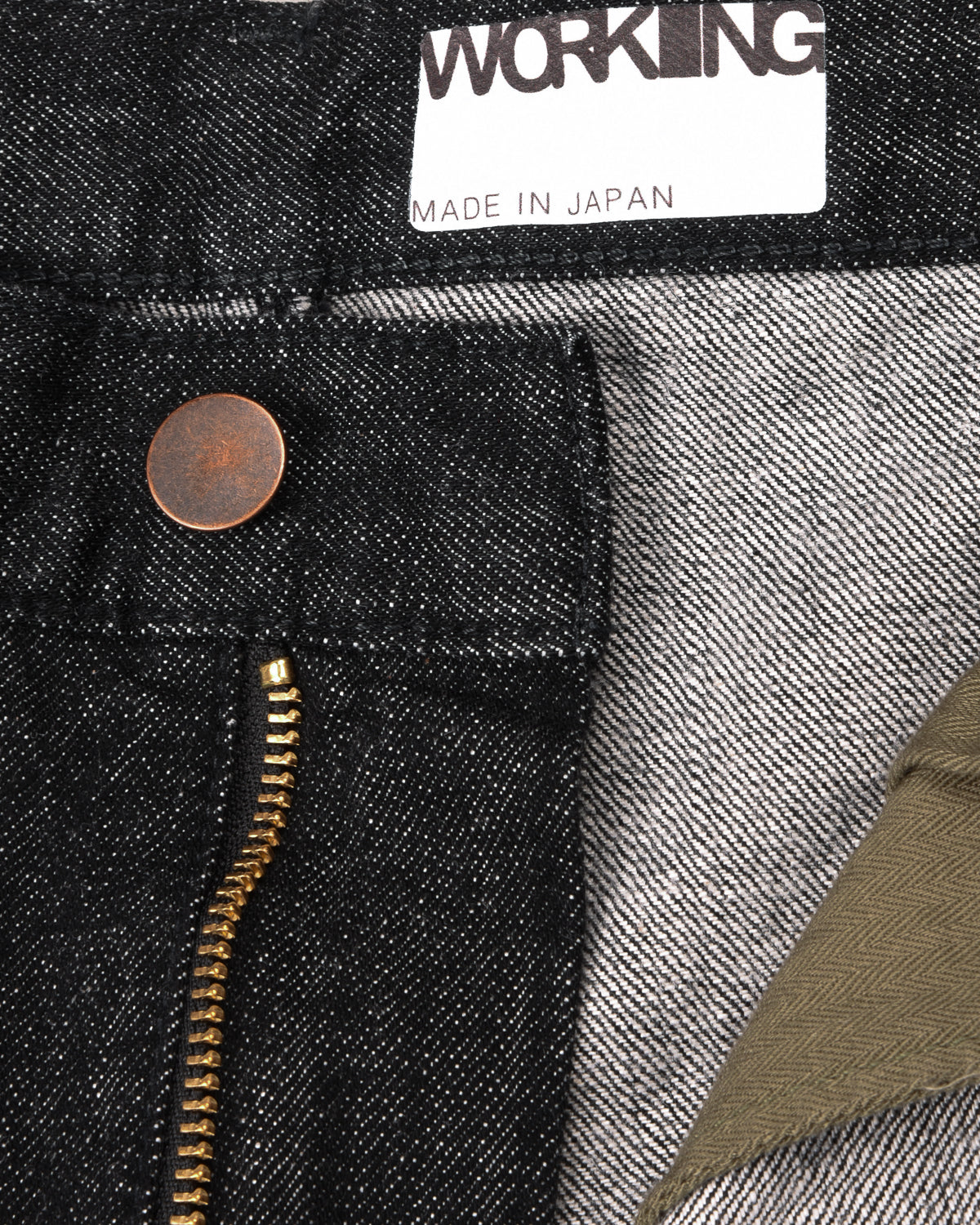 WORKING SLACK JEAN -  BLACK RINSED