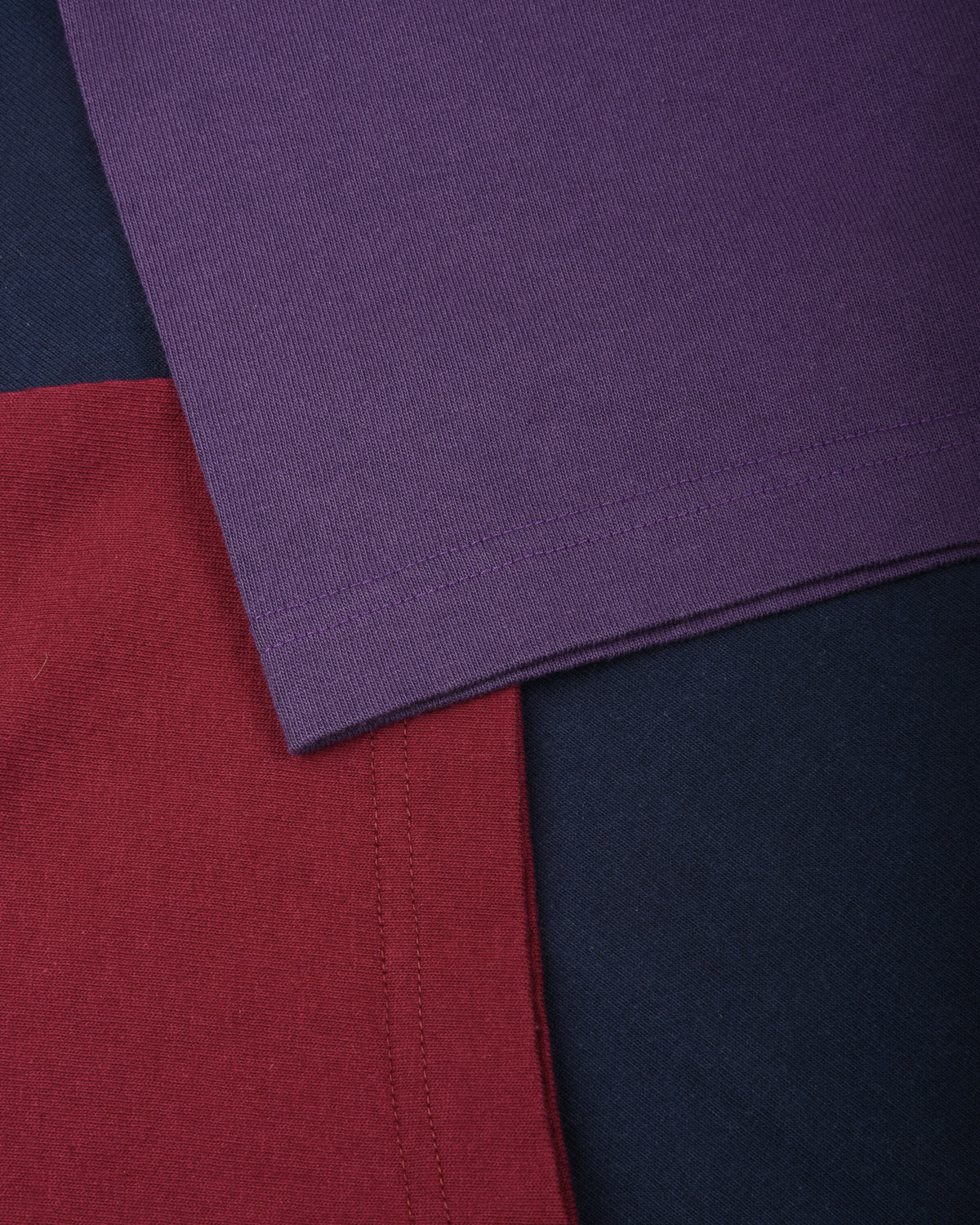 TS(S) 4 COLOUR BLOCK T-SHIRT - NAVY