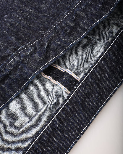 TENDER EDITED JEANS JACKET 16oz SELVAGE DENIM - RINSED