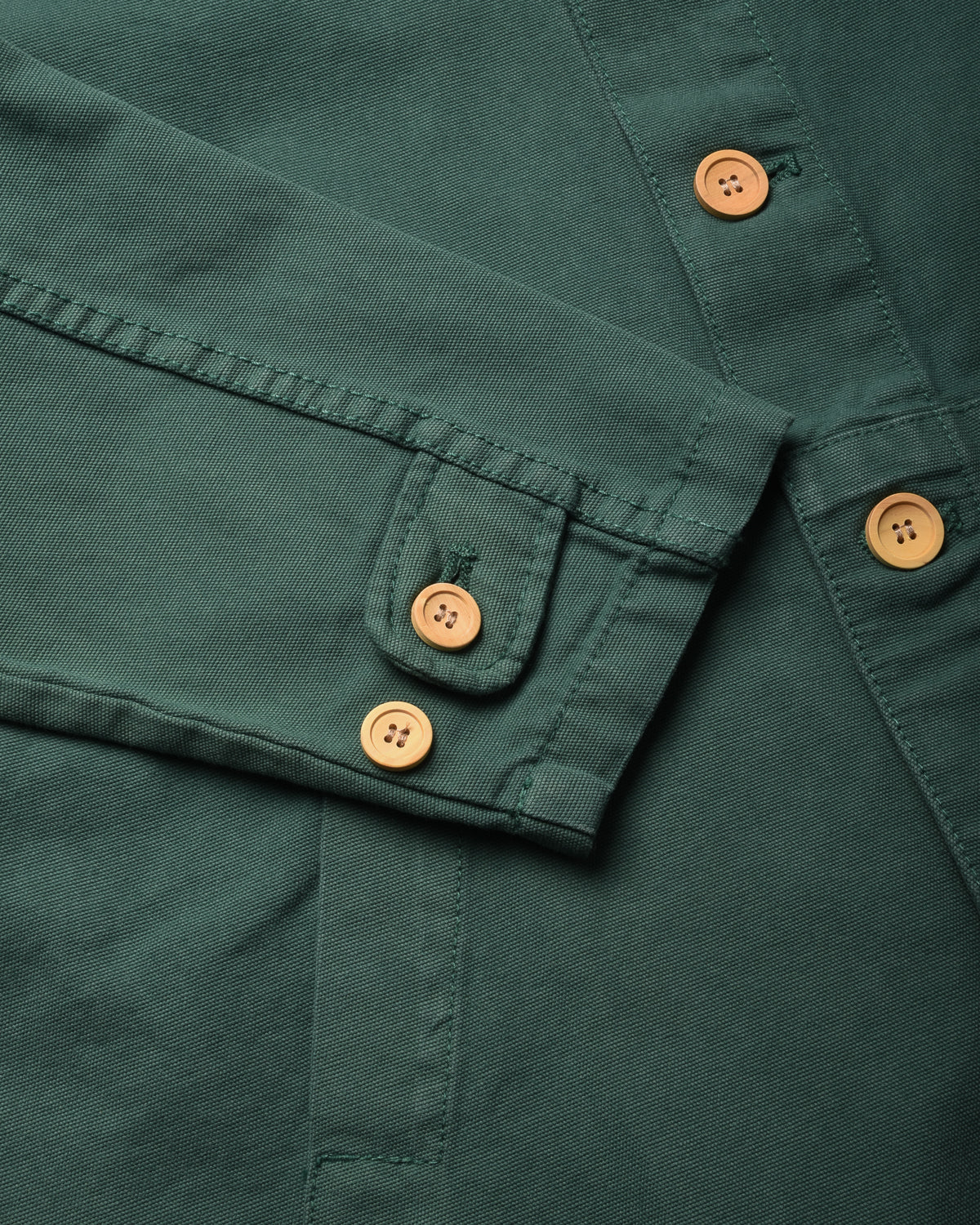 ARMOR LUX FISHERMAN JACKET HERITAGE - DARK IVY GREEN