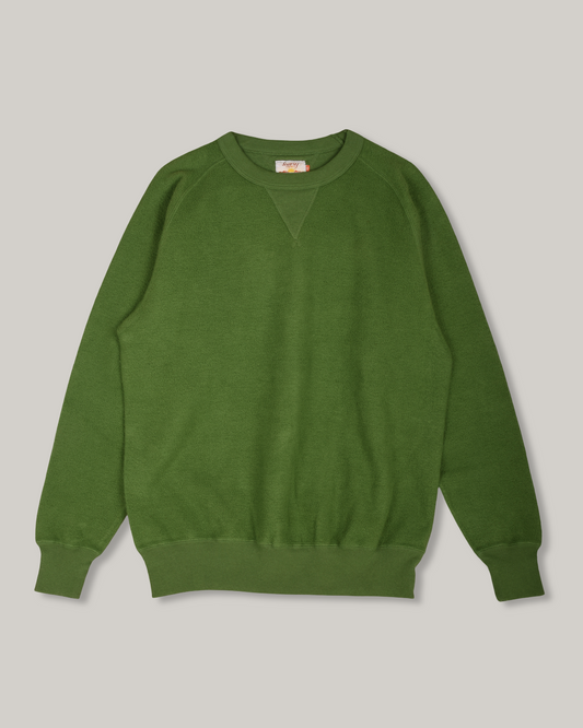 SUNRAY SPORTSWEAR ANAMAUP REVERSE CREW NECK SWEAT - COURTYARD