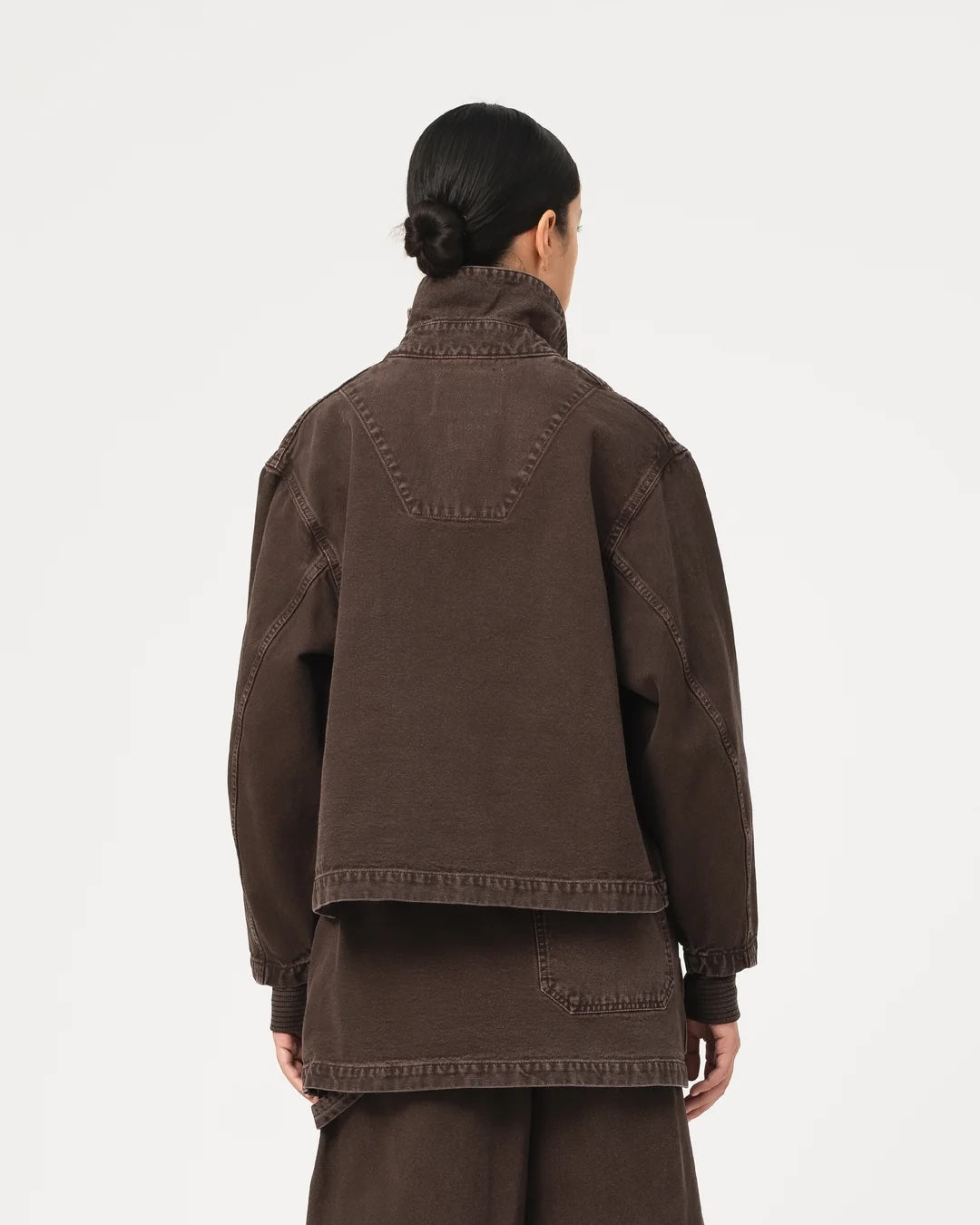 GIRLS OF DUST WONDER JACKET - SEPIA CANVAS