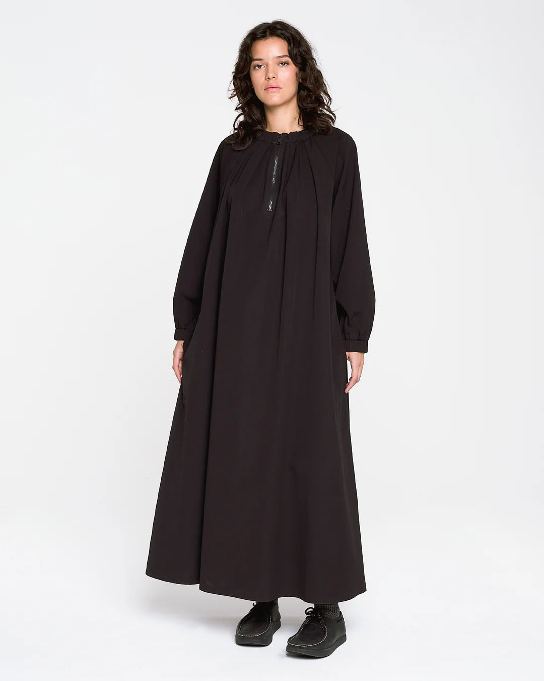 GIRLS OF DUST GRASSLAND DRESS - BLACK