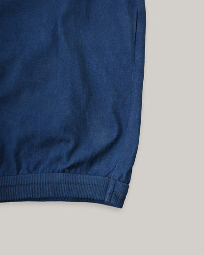 W'MENSWEAR GAS STATION TEE - INDIGO