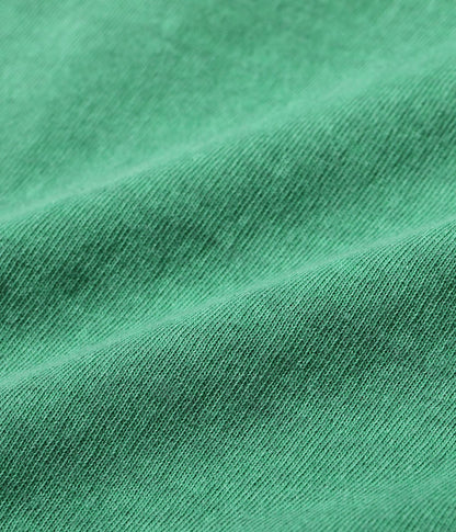 WHITESVILLE PIGMENT DYE POCKET T-SHIRT - KELLY GREEN