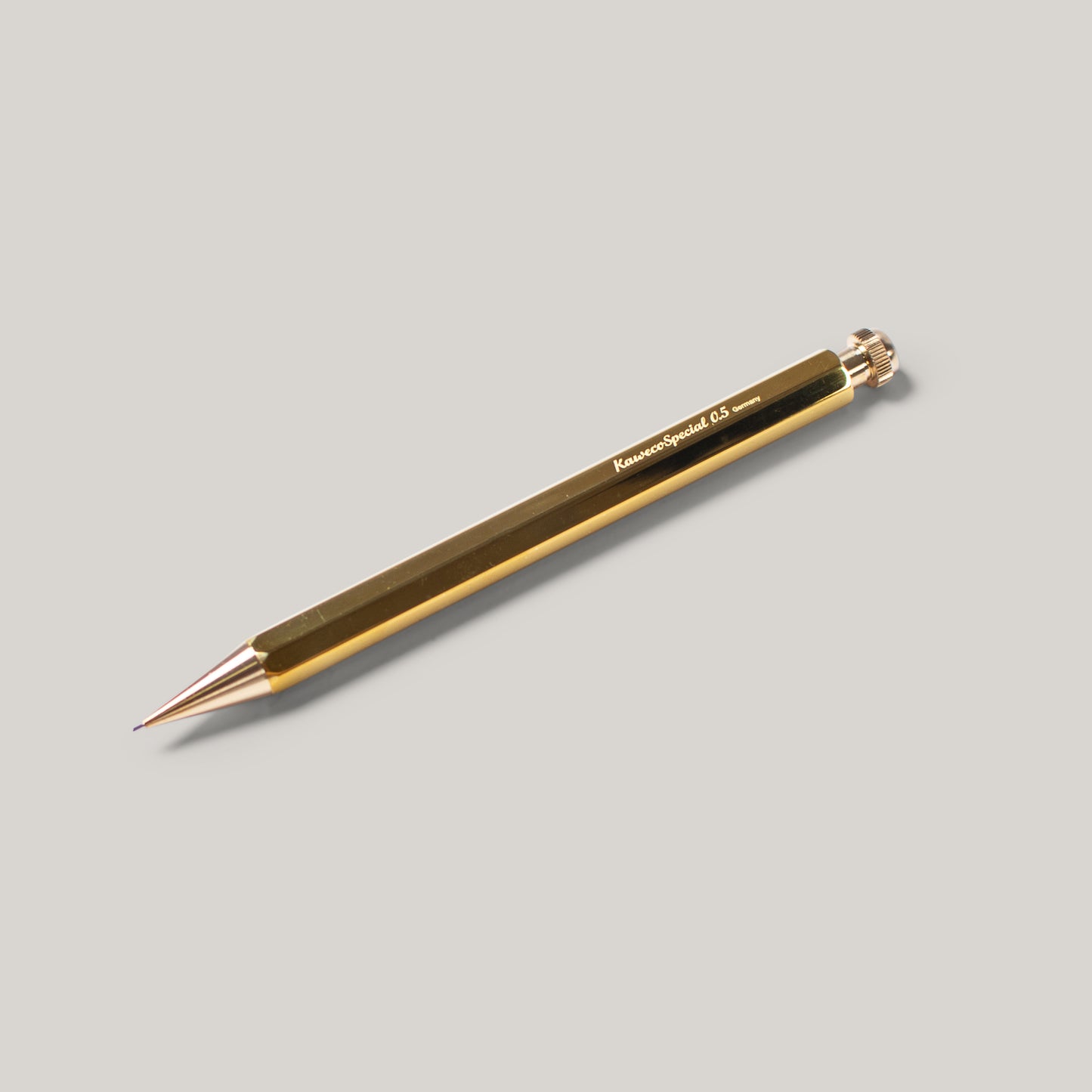 KAWECO SPECIAL PUSH PENCIL - BRASS