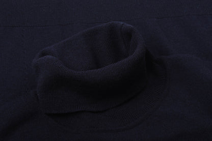 ARMOR LUX HERITAGE TURTLENECK DRESS - SEAL