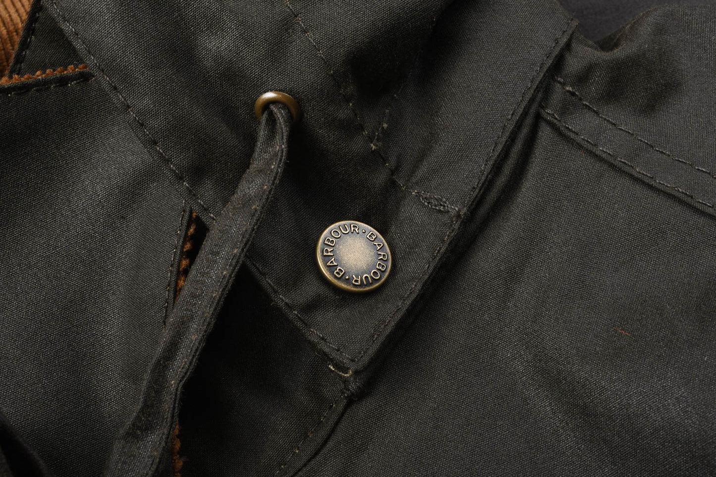 BARBOUR HIGHCLERE WAX JACKET - OLIVE