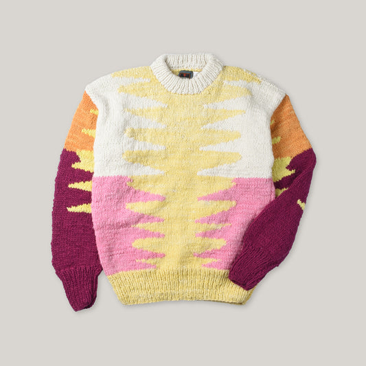 CHAMULA WIGGLY PULLOVER - MARIGOLD
