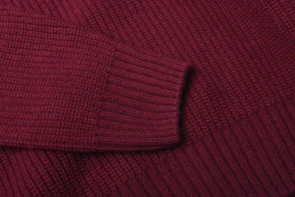 GIRLS OF DUST FLY DECK SWEATER - BURGUNDY