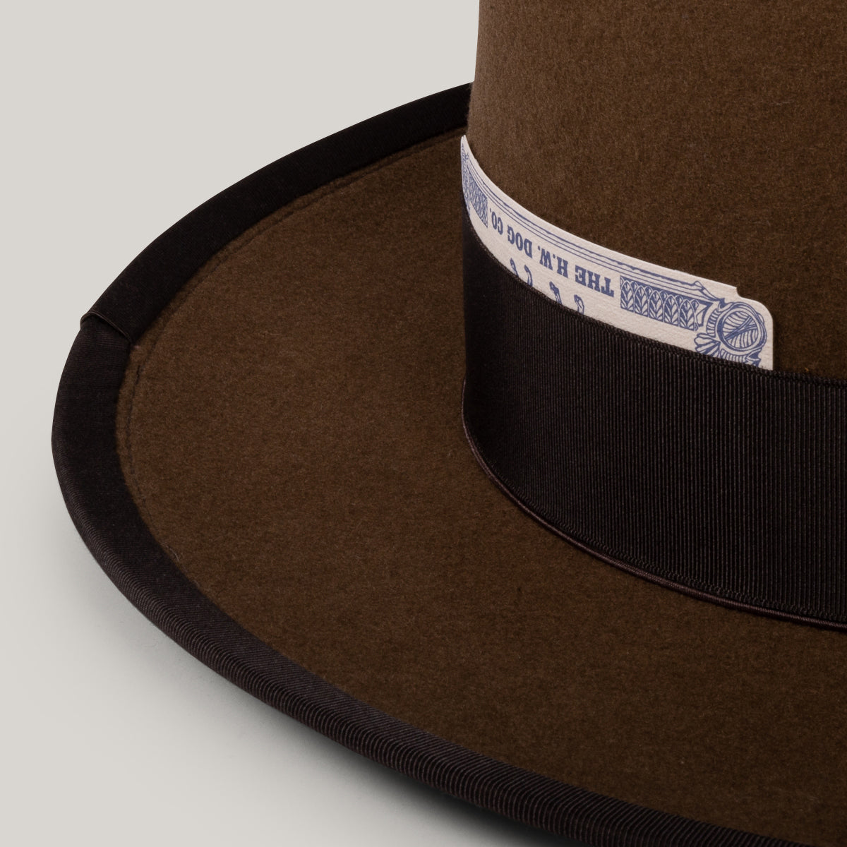 H.W. DOG & CO. POINT-H HAT - BROWN