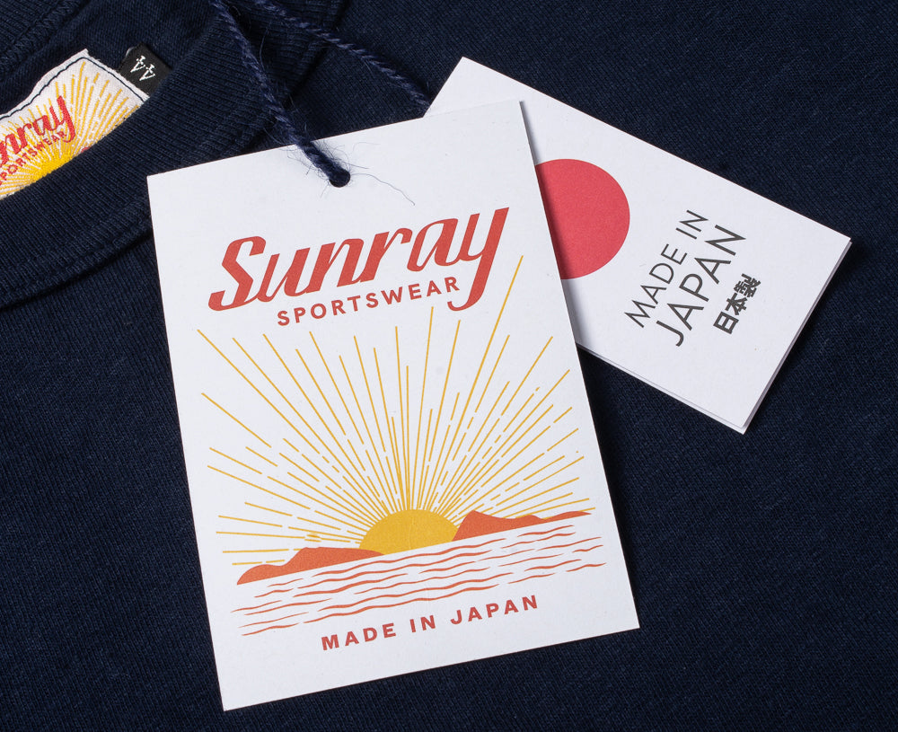 SUNRAY SPORTSWEAR HALEIWA TSHIRT - NAVY