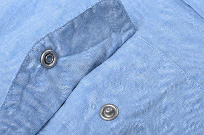 KNICKERBOCKER CHAMBRAY PARIS WESTERN SHIRT - LIGHT BLUE