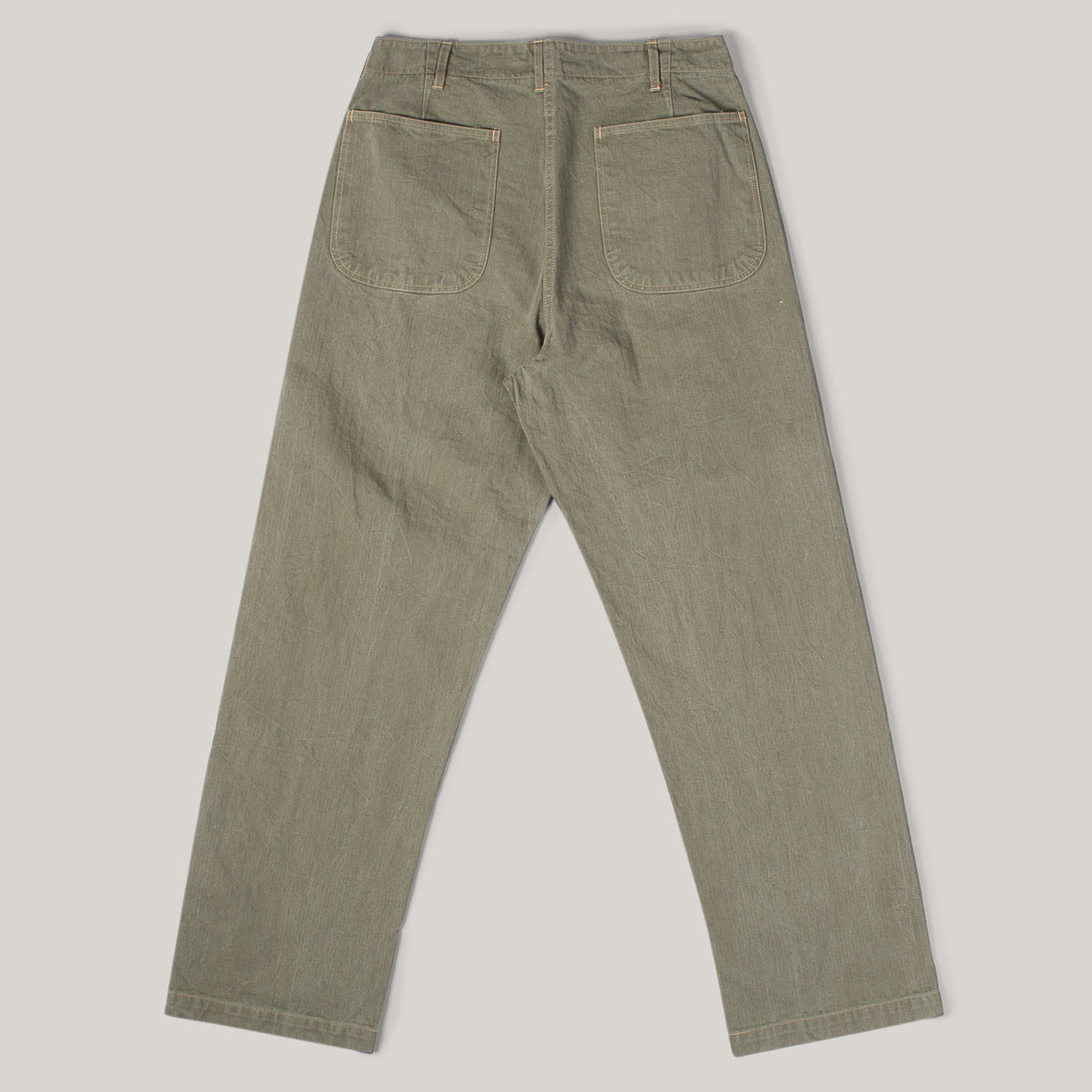 BUZZ RICKSON HBT U.S.M.C. PANT - OLIVE