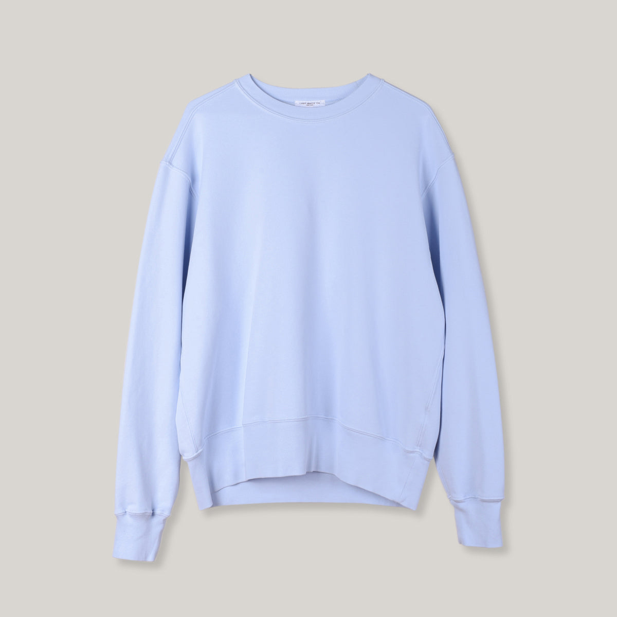 LADY WHITE CO. RELAXED SWEATSHIRT - PALE BLUE