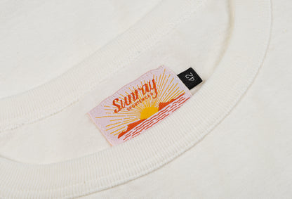 SUNRAY SPORTSWEAR HALEIWA LS T-SHIRT - OFF WHITE