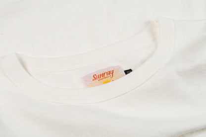 SUNRAY SPORTSWEAR HALEIWA LS T-SHIRT - OFF WHITE