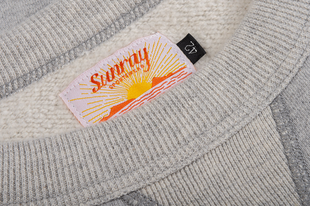 SUNRAY SPORTSWEAR LANIAKEA CREW NECK SWEAT - HAMBLEDON GREY