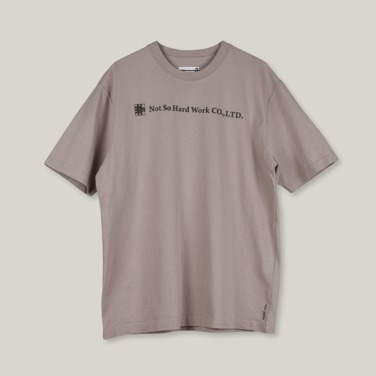 TS(S) NSHW PRINT T-SHIRT - BROWN