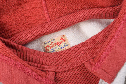 WHITESVILLE ATTACHED HOOD PARKA -  RED/ NATURAL